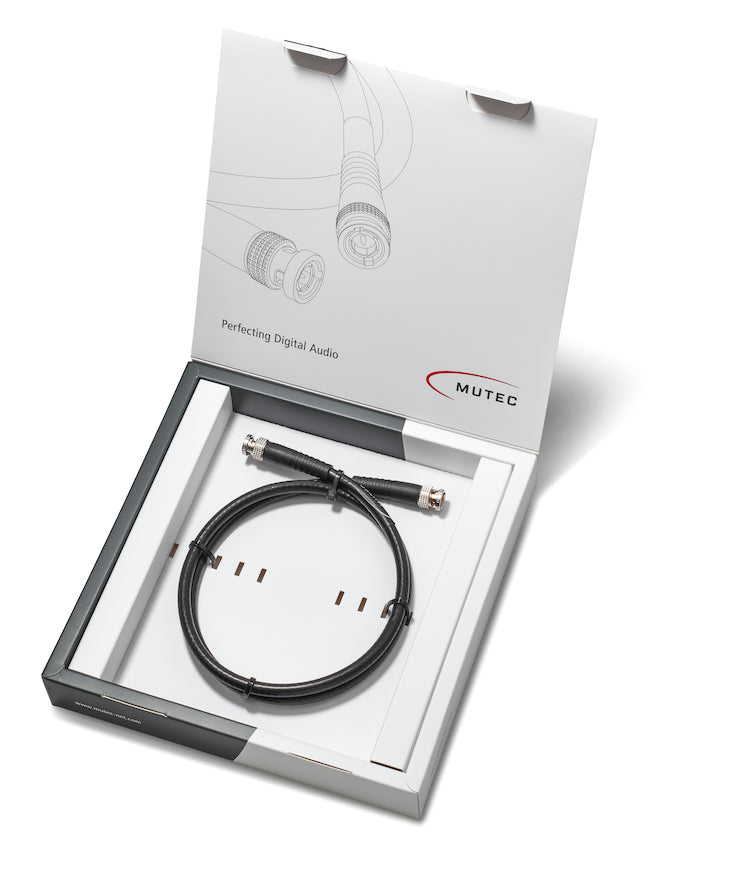 Mutec PSC Clock Cable — BNC>BNC, 0.75 meter